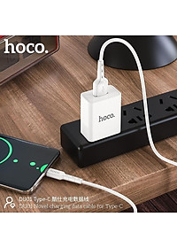 Cáp Sạc Nhanh Type-C 3A Cho Samsung, Xiaomi, Huawei, Oppo, Realme,... Hoco DU01 Dây Sạc 15W, Giá Rẻ - Hàng CHÍNH HÃNG