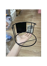 Kệ Treo Trang Trí Hình Bán Nguyệt Dán Tường Tiện Dụng ,Giá Treo Chậu Hoa Ban Công Phòng Khách- Phong Cách Hiện Đại- Chính Hãng MINIIN