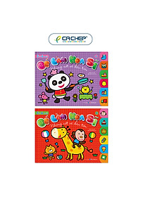 Combo 2 cuốn Bé Làm Họa Sĩ Từ 3-6 Tuổi