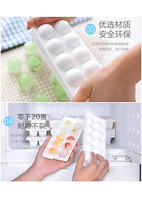 Combo 02 Khay làm đá đa dụng Kokubo viên hình cầu - Hàng nội địa Nhật