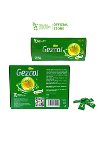 Kẹo thảo mộc Gezcol (hộp 100 viên) - Genat