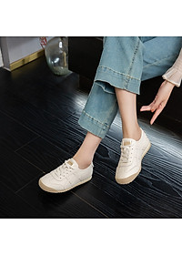 Giày thể thao nữ đế êm nhẹ, thoáng khí đế cao su đúc, chống trơn trượt hạn chế mòn  – GNU2098