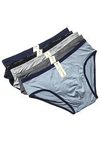 Hộp 5 Quần lót nam cotton lụa – Siêu đẹp, mềm mịn, thoáng mát
