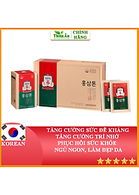 Nước Hồng Sâm Pha Sẵn KGC Cheong Kwan Jang Tonic Original 30 Gói x  50ml