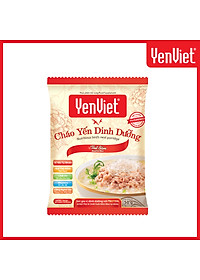 Cháo yến dinh dưỡng Yến Việt vị thịt bằm sấy thăng hoa, vitamin B, không bột ngọt, chất bảo quản thùng 30 gói x 50g