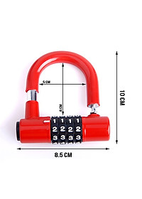 Ổ Khóa mã số loại lớn Tiger, thay đổi được mã số tùy ý - Hàng chính hãng