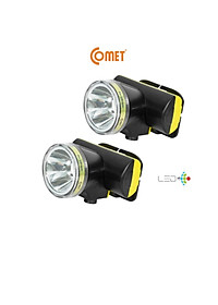 Đèn Pin Sạc Led Đội Đầu Comet CRT1613 2W Lithium 1800mAh Siêu Sáng, Ánh Sáng Trắng