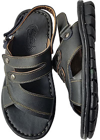 GIày Sandal Nam Da Bò BIGGBEN Cao Cấp SD105
