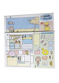 Bộ Tranh Tương Tác Cô Tiên Xanh - Bãi Biển Vũng Tàu