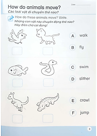 Khoa Học Tiền Tiểu Học Song Ngữ - Sách Luyện Tập 5