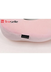 Gối chữ U, gối kê cổ choàng cổ cao su non cao cấp Tresette nhập khẩu Hàn Quốc Êm Ru dùng trong văn phòng, tầu xe