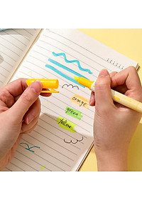 [Sơn Tùng M-TP Collection] Bút Nhớ Dòng Bút Note Đánh Dấu Dòng Highlight Dạ Quang Pastel BST Limited Deli - Phù Hợp Học Sinh Văn Phòng - CU373