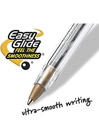 Bút bi Bút BIC Ngòi Siêu Êm Cristal Xtra Smooth Ball Point Pen, cỡ ngòi 1.0 mm, 1 cây màu xanh đỏ hoặc đen