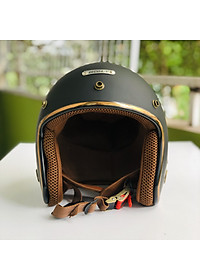 Mũ Bảo Hiểm 3/4 RONA R8 Freesize Vòng Đầu 55-59cm - Hàng Chính Hãng