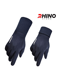 Găng tay da lộn giữ ấm mùa đông Rhino G801 nam nữ, chống gió