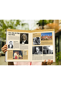 Sách Ai Cập Cổ Đại - Ancient Egypt - Sách Lịch Sử, Câu chuyện về nền văn minh bên bờ sông Nile, Bìa Cứng, In Màu