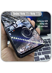 Bộ 2 kính cường lực Gor cho Xiaomi Redmi Note 11 - Note 11S, trong suốt cạnh bo 2.5D - Hàng nhập khẩu