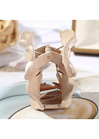 Kẹp Tóc Càng Cua Hoa Trà Hàn Quốc Cao Cấp