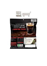 [Tặng Hũ Thủy Tinh NESCAFÉ (Tet 26) NESCAFE 750ml] Cà phê Hòa tan NESCAFÉ CAFÉ VIỆT 35 gói Vị Mạnh đặc trưng