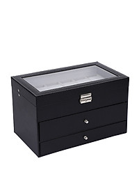 Hộp Đựng Đồng Hồ, Mắt Kính, Trang Sức 3 Tầng SAIKE SAIKE S333