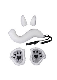 Mua Costume Accessories Set Animal Ears Headband for Halloween Cosplay Fancy Dress Up Adult Kids Party Costume - white tại Magideal Mua Costume Accessories Set Animal Ears Headband for Halloween Cosplay Fancy Dress Up Adult Kids Party Costume - white tại Magideal