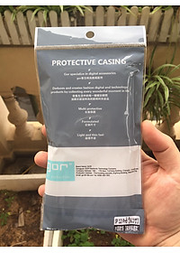 Ốp lưng silicon Gor cho Apple iPhone 12 Pro 6.1 inch siêu mỏng, có gờ bảo vệ camera- Hàng nhập khẩu