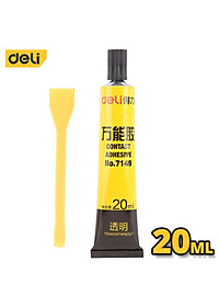 Keo Siêu Dính Đa Năng Deli - 7ml/ 20ml - Có Thể Dán Trên Mọi Bề Mặt - Phù Hợp Sửa Chữa, Ghép Nối - 7140 / 7149
