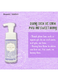Dung Dịch Vệ Sinh Phụ Nữ Nhật Bản Sweet Body Delicate Wash