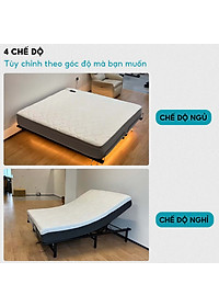 Bàn nâng hạ chiều cao 4 chân iCockpit 1880. Bàn tăng giảm 4 chân đầu tiên trên thị trường