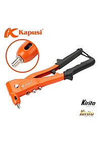 Kìm rút đinh tán cộng lực hãng Kapusi, Kềm rút rive đinh tán nhôm inox tay cầm dài k6801