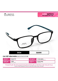 Gọng kính nhựa 68108 thời trang nam nữ siêu nhẹ siêu bền OURESS