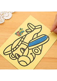 Combo 10 Tranh Cát Cho Bé Nhiều Hình