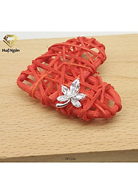 Dây chuyền bạc 925 Huệ Ngân - Lá phong đẹp PP1596