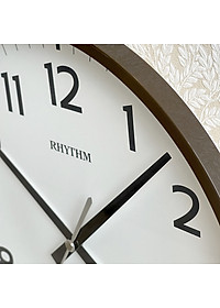 Đồng hồ Rhythm CMG619NR06- Kt 30.5 x 3.5cm, 630g, Vỏ nhựa. Dùng Pin.