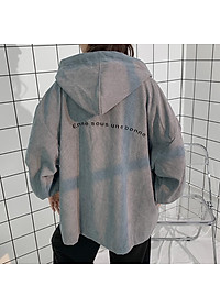 Mua Áo Khoác Nữ Form Rộng Thêu Vải Nhung Gân Phong Cách - ĐEN NHUNG GÂN,XL tại ThoitrangUnisexTP Mua Áo Khoác Nữ Form Rộng Thêu Vải Nhung Gân Phong Cách - Đen Nhung Gân,Xl Tại Thoitrangunisextp