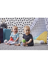 b.box Bình nước 360 độ cho bé tập uống nước 240ml - Xanh Lá