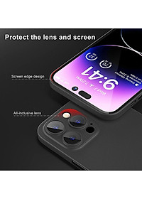 Ốp lưng nhám siêu mỏng 0.3mm cho iPhone 15, 15 Plus, 15 Pro, 15 Pro Max hiệu Memumi, mặt lưng chống trượt, chống bám bẩn - Hàng chính hãng