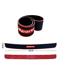 Cuộn cao su dán bảo vệ chống xước cốp sau xe hơi, ô tô SP01