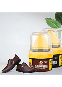 Xi Đánh Bóng Giày Da Làm Bóng Nhanh Đồ Da, Xi Kem Dưỡng Da Có Đầu Mút Hỗ Trợ - HÀNG CHÍNH HÃNG MINIIN