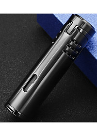 Vỏ Hột Quẹt Bật Lửa Gas Honest ZB-330 Khò 2 Tia Lửa Chéo Kèm Đục Tiện Lợi