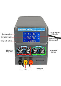 Vinasemi 305D Máy Cấp Nguồn DC 30V 5A Hàng Chính Hãng