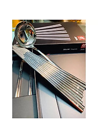 Đũa Đũa Inox 304 Zwilling lõi Đặc Chống Trơn Trượt Thương Hiệu Đức Hàng Cao Cấp Bền Bỉ Chất Lượng ( BỘ 5 ĐÔI) - Hàng Chính Hãng MINIIN