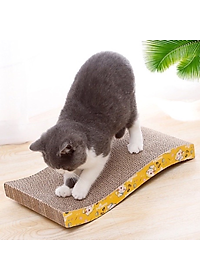 Bàn Cào Móng Carton Lượn Sóng Cho Mèo Kích Thước 20 x 42cm