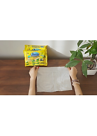 Khăn ướt lau sàn kháng khuẩn tiện dụng IHomeDa - Hương Cam ( 10 miếng ) - iHomeda anti bacteria floor and kitchen wet wipes - Orange Lime Scent ( 10 sheets per package)
