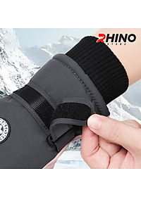 Găng tay, bao tay mùa đông lót lông cừu Rhino G701 giữ ấm, chống gió