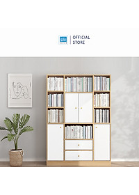 Tủ Sách Siêu Lớn Nhiều Ngăn Hiện Đại SIB Decor KSG46