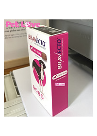 Bravecto diệt ghẻ, ve rận, bọ chét (chó 40 - 56kg)