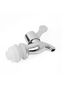 Vòi nhựa dùng cho bình thủy tinh ngâm rượu, nước -  ren ngoài 16mm