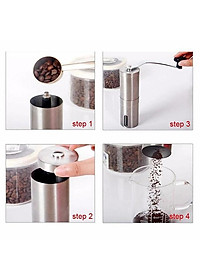 Máy Xay Cà Phê Bằng Tay -Cối Xay Cà Phê Cầm Tay Thép Không Gỉ Cao Cấp Đa Năng- Coffee Grinder