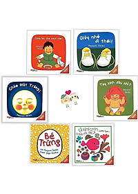 Combo 6 cuốn Ehon nhật bản dành cho trẻ từ 0 - 3 tuổi